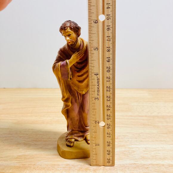 DiGiovanni Heirloom Nativity Collection Joseph Figure by Autom 1998 - Picture 4 of 4